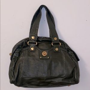 Marc Jacobs Olive Leather Front Turlock Satchel